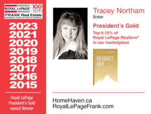 President’s Gold Award: Representing the top 6 to 10% in her marketplace